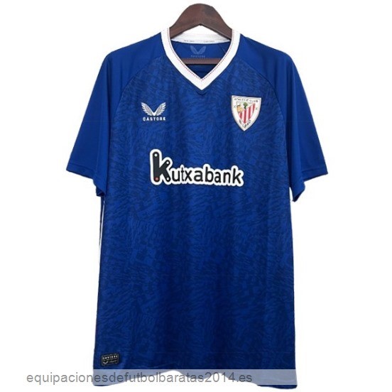 Nuevo Tailandia 2ª Camiseta Athletic Bilbao 24/25 Azul Baratas
